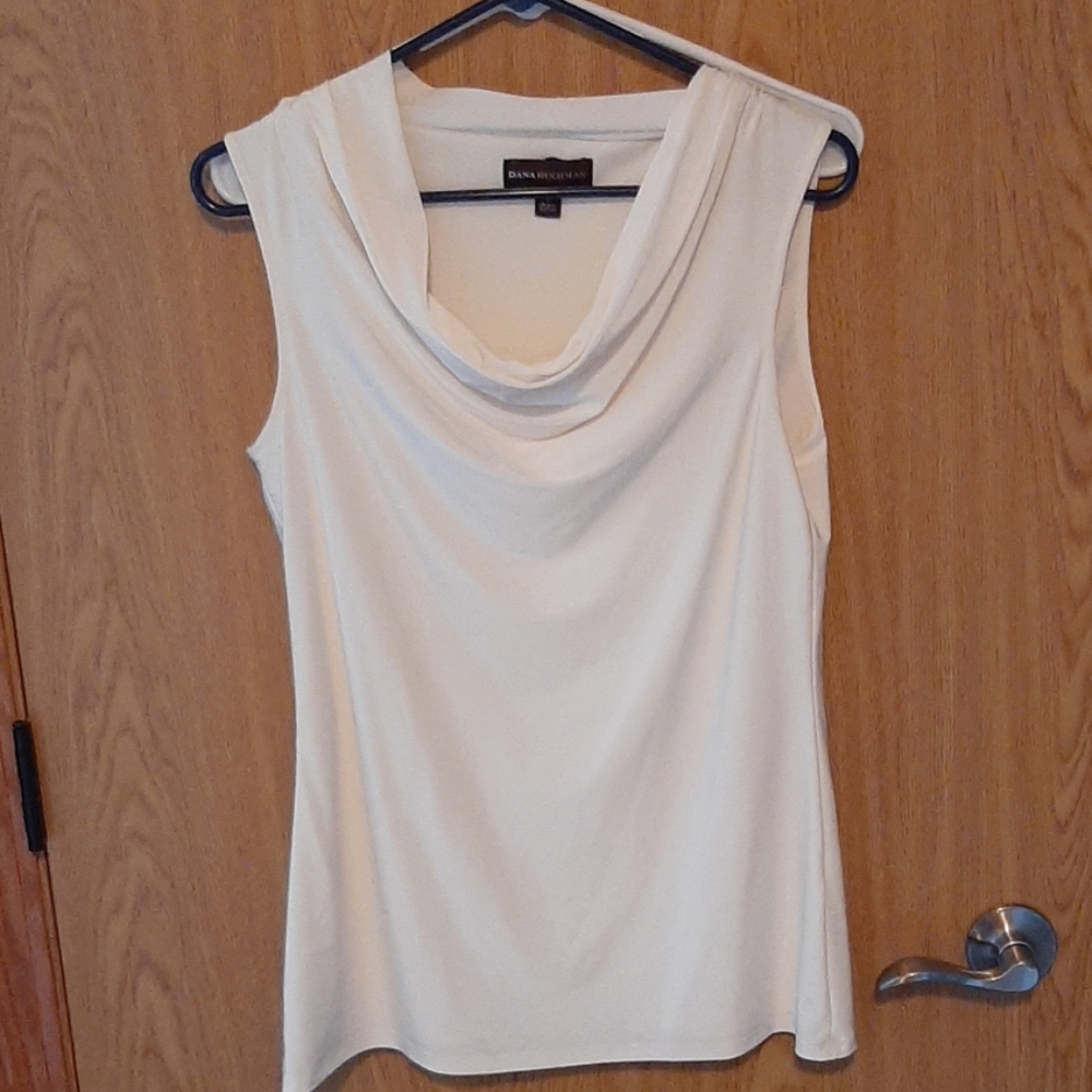 Ivory dressy tank top